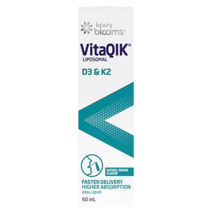 Henry Blooms VitaQIK Vitamin D3 & K2 50mL