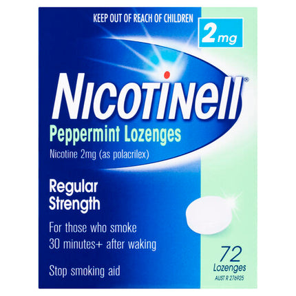Nicotinell Lozenge Mint 2mg 72 Pack