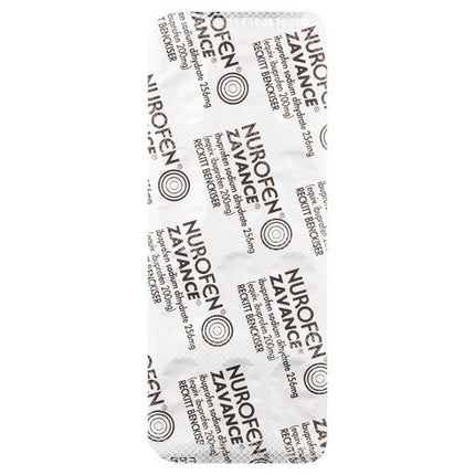 Nurofen Zavance 256mg Ibuprofen 96 Caplets