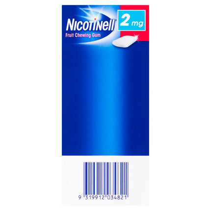 Nicotinell Gum Fruit 2mg 144 Pack