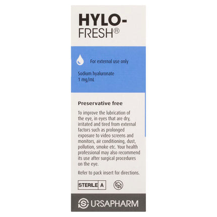 Hylo-Fresh Eye Drops 1mg/mL 10mL