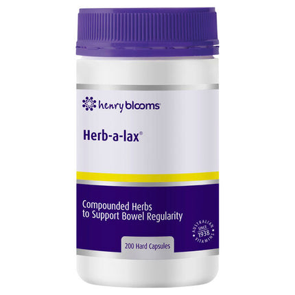 Henry Blooms Herb-A-Lax 200 Capsules