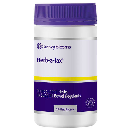 Henry Blooms Herb-A-Lax 200 Capsules