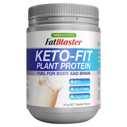 Naturopathica FatBlaster Keto-Fit Protein Shake Vanilla 300g
