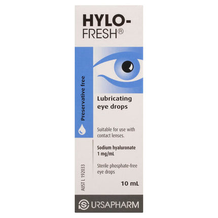 Hylo-Fresh Eye Drops 1mg/mL 10mL