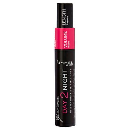 Rimmel Glam Eyes Day 2 Night Mascara Black
