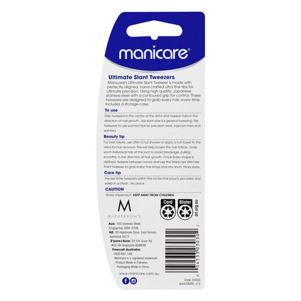 Manicare Ultimate Slant Tweezers
