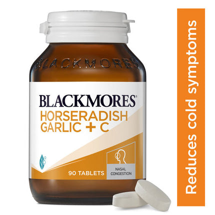Blackmores Horseradish Garlic + C 90 Tablets