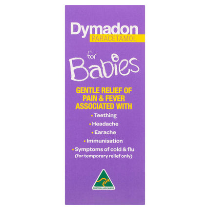 Dymadon for Babies Orange 1 Month - 2 Years 60mL