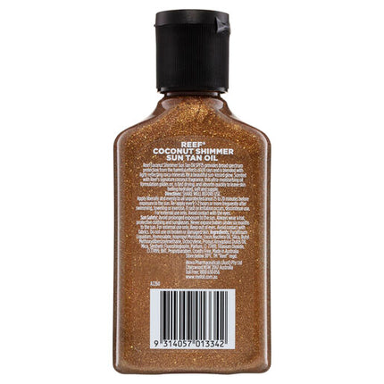Reef Coconut Shimmer Sun Tan Oil SPF 15+ 125mL