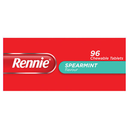 Rennie Indigestion & Heartburn Relief Chewable Tablets 96 Pack