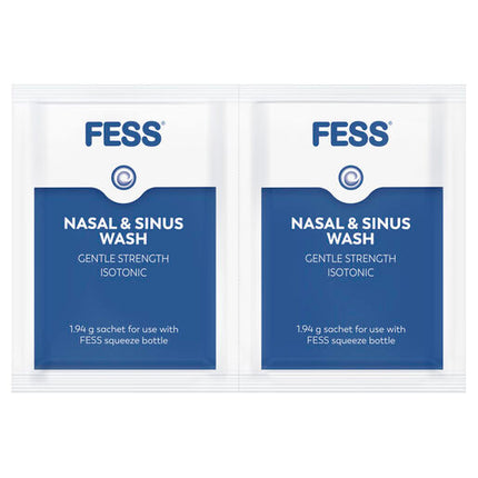 Fess Sinu-Cleanse Gentle Cleansing Wash Kit Refills 100 x 1.94g