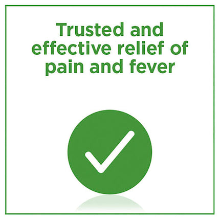 Panadol Children 3+ Years Chewable, Cherry Flavour, 24 Tablets