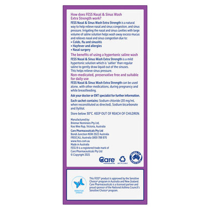 Fess Sinu-Cleanse Deep Cleansing Starter Kit