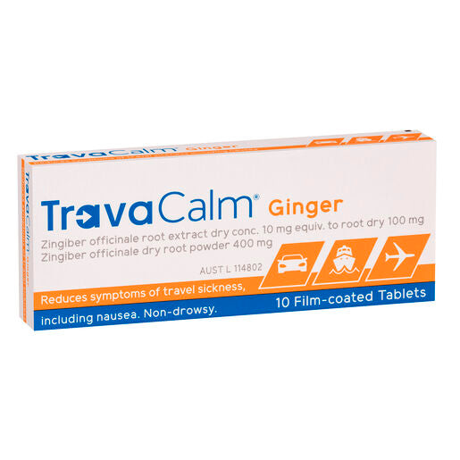 TravaCalm Natural 10 Tablets