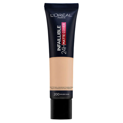 L'Oreal Infallible 24 Hour Matte Foundation 200 Golden Sand