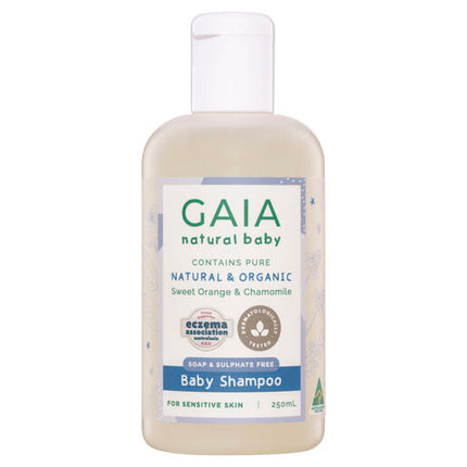 Gaia Natural Baby Shampoo 250mL