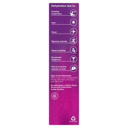 Hydralyte Effervescent Electrolyte Tablets Apple Blackcurrant 20 Tablets