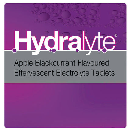 Hydralyte Effervescent Electrolyte Tablets Apple Blackcurrant 20 Tablets