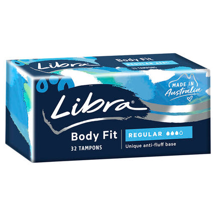 Libra Body Fit Regular Tampons 32 Pack
