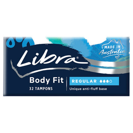 Libra Body Fit Regular Tampons 32 Pack