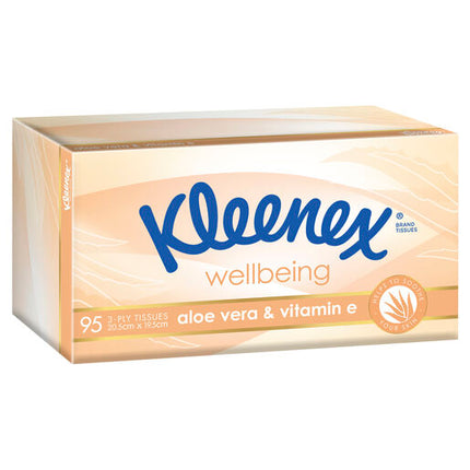 Kleenex Facial Tissue Aloe & Vitamin E 95