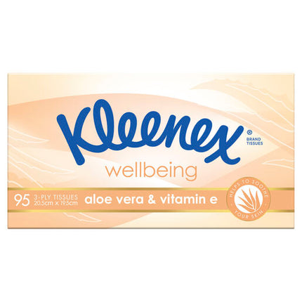 Kleenex Facial Tissue Aloe & Vitamin E 95