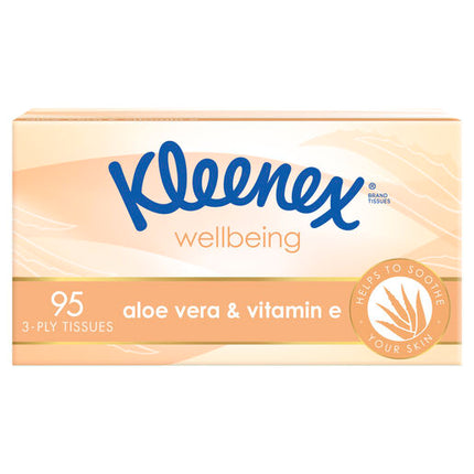 Kleenex Facial Tissue Aloe & Vitamin E 95