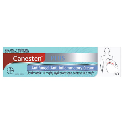 Canesten Plus Antifungal and Anti-Inflammatory Cream 15g