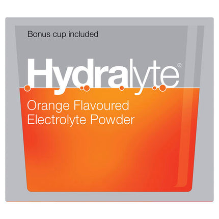 Hydralyte Electrolyte Powder Orange 10 Pack