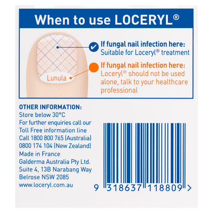 Loceryl Nail Lacquer 5mL