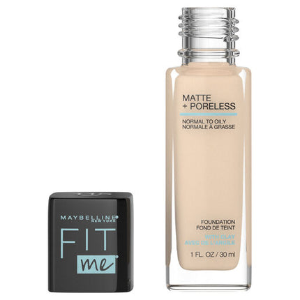 Maybelline Fit Me Matte & Poreless Mattifying Liquid Foundation Ivory 115
