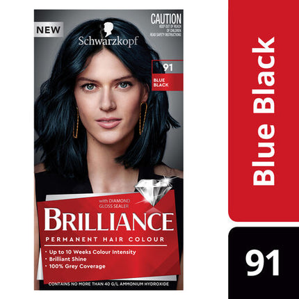 Schwarzkopf Brilliance 91 Blue Black