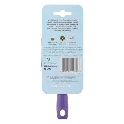Lady Jayne FlexiGlide Brush Purse Size