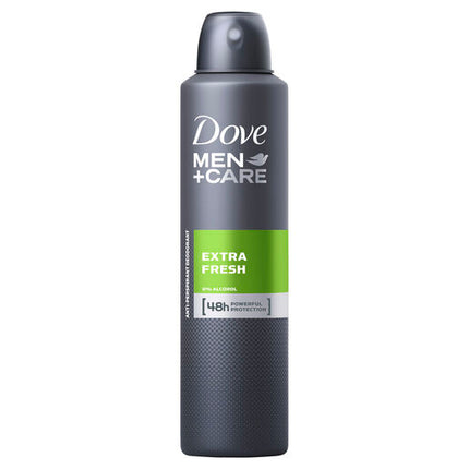 Dove Men Antiperspirant Aerosol Deodorant Extra Fresh 254mL