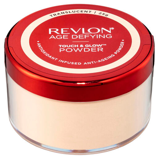 Revlon Age Defying Touch & Glow Powder Translucent 25g