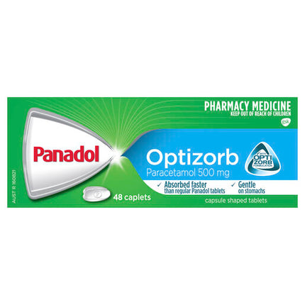 Panadol Optizorb 500mg 48 Caplets