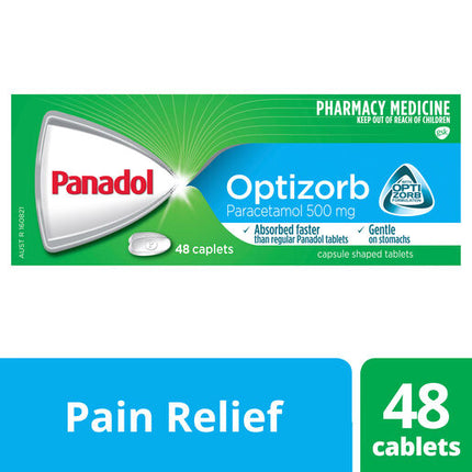 Panadol Optizorb 500mg 48 Caplets