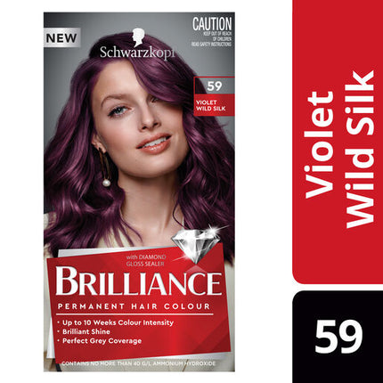 Schwarzkopf Brilliance 59 Violet Wild Silk