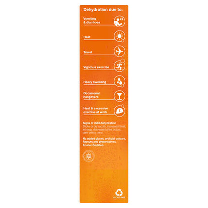 Hydralyte Effervescent Electrolyte Tablets Orange 20 Tablets