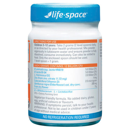 Life-Space Children Immune Support Probiotic 3-12 Years Oral Powder 60g