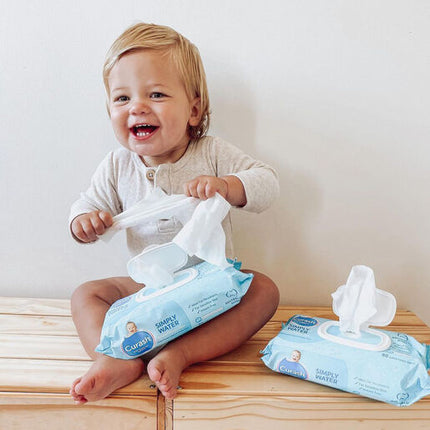 Curash Water Wipes 3X80 Pack