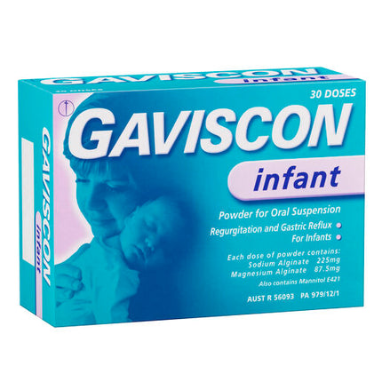 Gaviscon Infant Powder Sachets for Regurgitation & Gastic Reflux 30 Pack