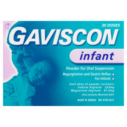 Gaviscon Infant Powder Sachets for Regurgitation & Gastic Reflux 30 Pack