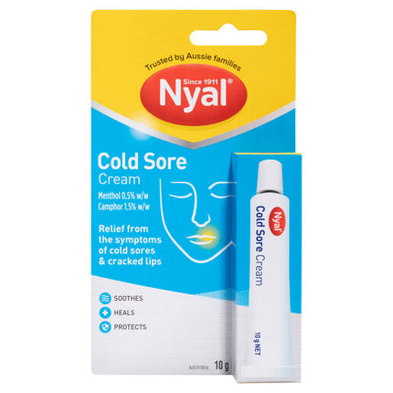 Nyal Cold Sore Cream 10g