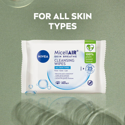 Nivea Daily Essentials Wipes Micellar 25 Pack