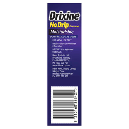 Drixine No Drip Formula Moisturising Nasal Spray 15mL