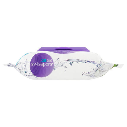 Swisspers Micellar and Coconut Water Facial Wipes 25 Pack