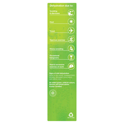 Hydralyte Effervescent Electrolyte Tablets Lemon Lime 20 Tablets