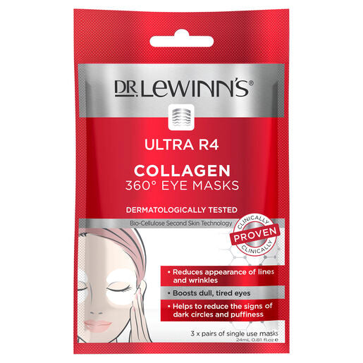 Dr. LeWinn's Plump + Lift Collagen Plumping Eye Mask 3Pc